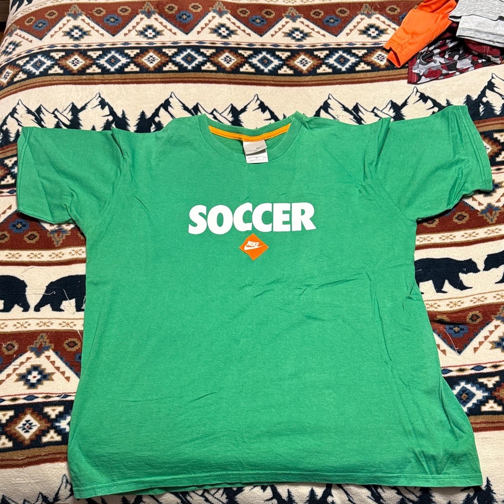 Vintage Nike Soccer T-Shirt Men’s XL